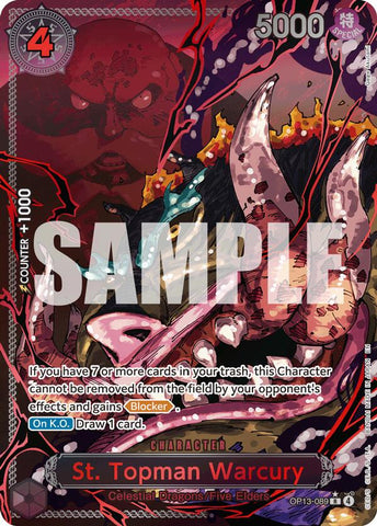 St. Topman Warcury (Parallel) [Carrying On His Will]