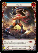 Dig In (Blue) [FAB386] (Promo)  Rainbow Foil