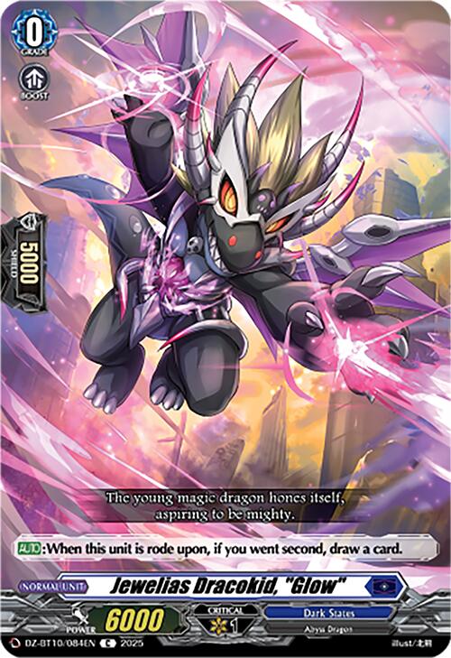 Jewelias Dracokid, "Glow" (DZ-BT10/084EN) [Dragonsoul Resonance]