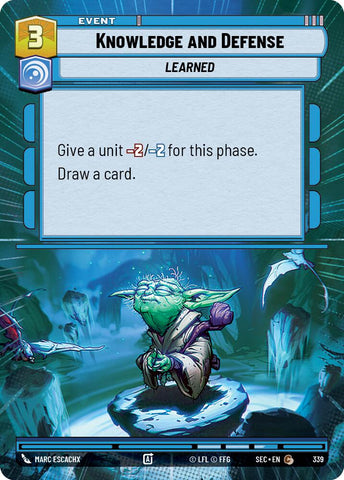 Knowledge and Defense (339) (Hyperspace) (339) [Secrets of Power]