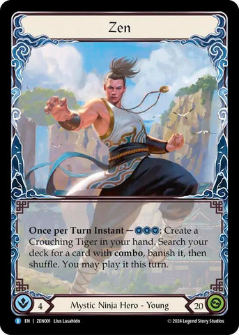 Enigma [ENG001] (Part the Mistveil Enigma Blitz Deck)  Rainbow Foil