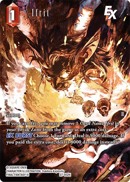 Ifrit EX (Full Art) [Journey of Discovery]