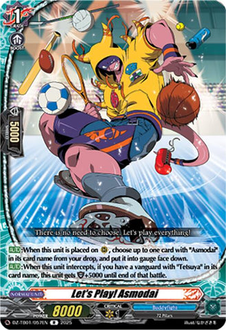 Let's Play! Asmodai (DZ-TB01/057EN) (DZ-TB01/057EN) [Future Card Buddyfight]
