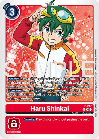 Haru Shinkai [P-217] (Official Store Tournament 2026 Vol. 1) [Promotional Cards]