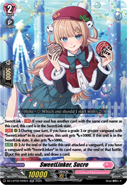 SweetLinker, Sucre (DZ-LBT02/028EN) [Lyrical Monasterio Season of Wonders]