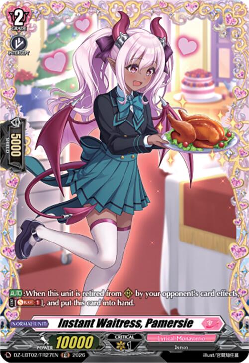 Instant Waitress, Pamersie (DZ-LBT02/FR27EN) [Lyrical Monasterio Season of Wonders]