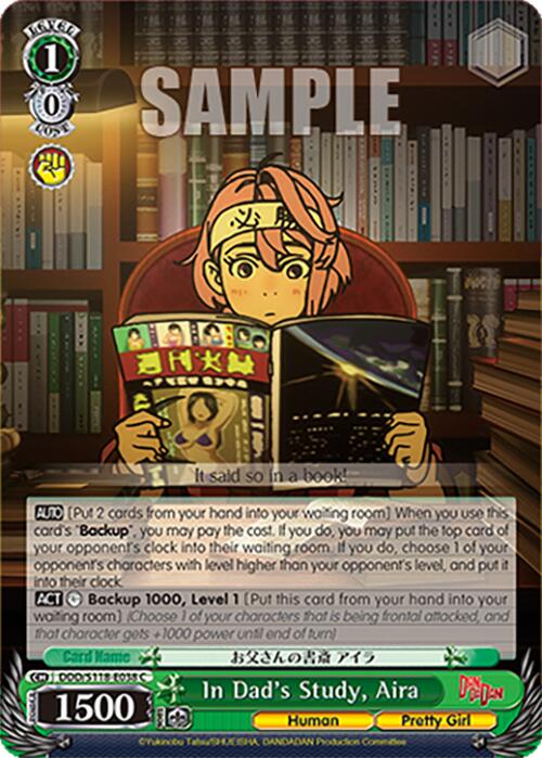 In Dad's Study, Aira [DANDADAN]