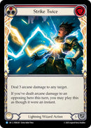 Strike Twice (Red) (Rainbow Foil) [PEN238] (Compendium of Rathe)  Rainbow Foil