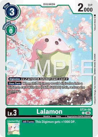 Lalamon [ST24-08] [Starter Deck: Data Squad]