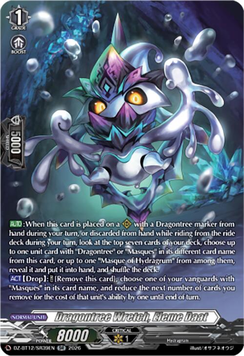 Dragontree Wretch, Eleme Daat (DZ-BT12/SR39EN) [Chasm of Lost Souls]