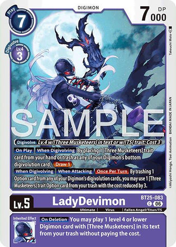 LadyDevimon [BT25-083] [Dual Revolution]
