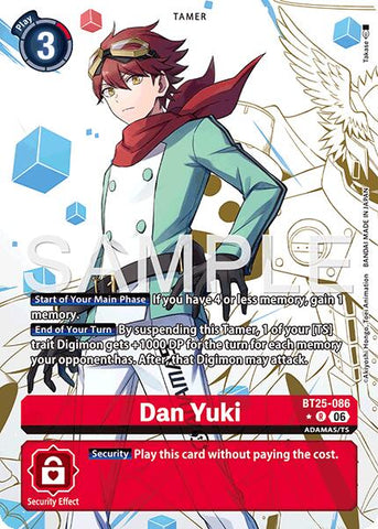 Dan Yuki [BT25-086] (Alternate Art) [Dual Revolution]