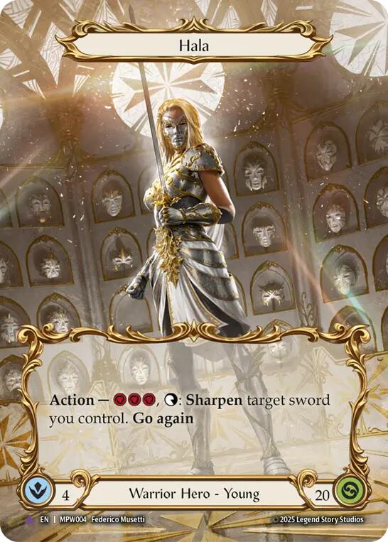 Hala (Marvel) [MPW004] (Mastery Pack Warrior)  Cold Foil