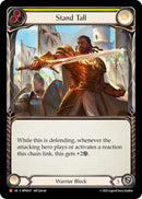 Stand Tall (Yellow) [MPW037] (Mastery Pack Warrior)  Rainbow Foil