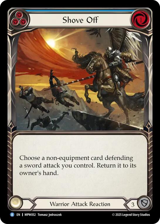 Shove Off (Blue) [MPW052] (Mastery Pack Warrior)