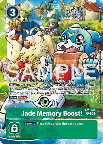 Jade Memory Boost! [LM-036] (Alternate Art) [Starter Deck: Beatbreak]