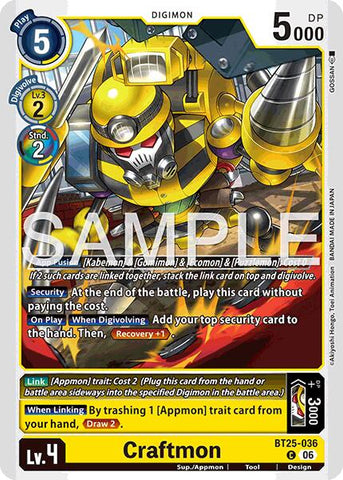 Craftmon [BT25-036] [Dual Revolution]