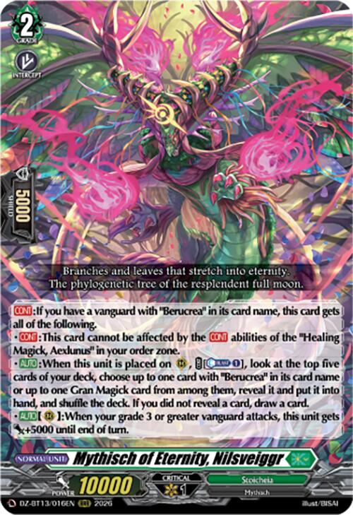 Mythisch of Eternity, Nilsveiggr (DZ-BT13/016EN) [Parallactic Clash]
