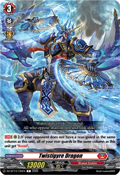 Twistigyre Dragon (DZ-BT13/105EN) [Parallactic Clash]