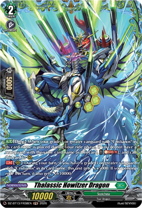 Thalassic Howitzer Dragon (DZ-BT13/FR38EN) [Parallactic Clash]