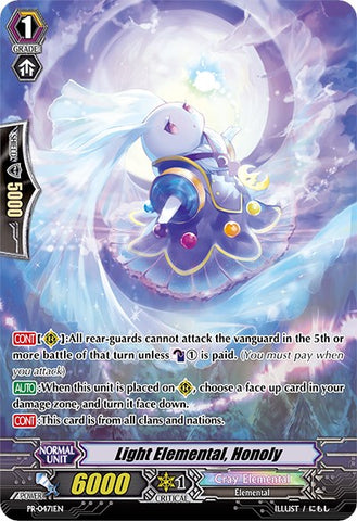 Light Elemental, Honoly (471) (PR/0471EN) [Promo Cards]