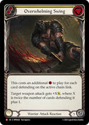 Overwhelming Swing (Yellow) [MPW024] (Mastery Pack Warrior)  Rainbow Foil