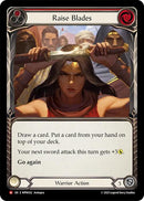 Raise Blades (Red) [MPW032] (Mastery Pack Warrior)  Rainbow Foil