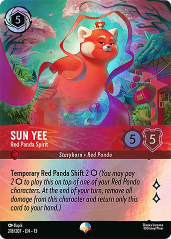 Sun Yee - Red Panda Spirit (Epic) (218/204) [Attack of the Vine!]