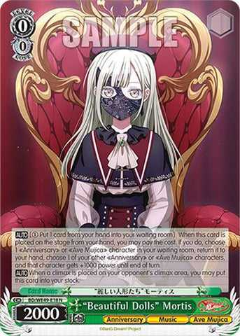 "Beautiful Dolls" Mortis (BD/WE49-E18) [BanG Dream! 10th Anniversary! Premium Booster]