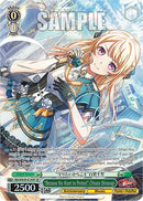 "Because We Want to Protect" Chisato Shirasagi (BD/WE49-E19SP) [BanG Dream! 10th Anniversary! Premium Booster]