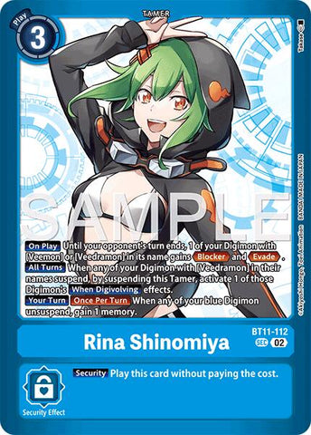 Rina Shinomiya [BT11-112] [Limited Card Pack -Final Crest-]