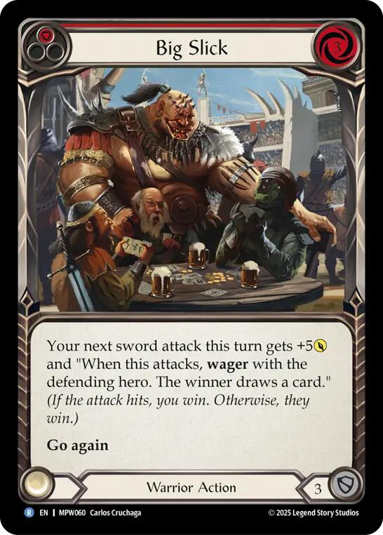 Big Slick (Red) [MPW060] (Mastery Pack Warrior)