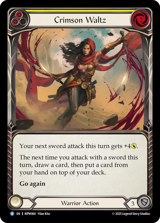 Crimson Waltz (Red) [MPW064] (Mastery Pack Warrior)