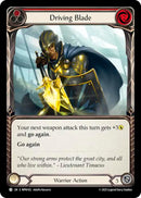 Driving Blade (Red) [MPW102] (Mastery Pack Warrior)