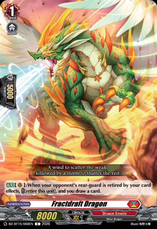 Fractdraft Dragon (DZ-BT15/068EN) [Strike of Illusionary Shadows]