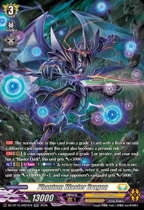 Phantom Blaster Dragon (DZ-BT15/SR24EN) [Strike of Illusionary Shadows]
