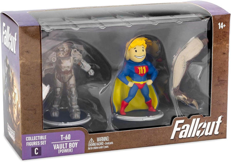 Fallout T-60 & Vault Boy (Power) 3" Set C
