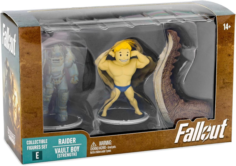 Fallout Raider & Vault Boy (Strength) 3" Set E