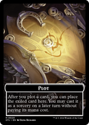 Human Warrior // Plot Double-Sided Token [Outlaws of Thunder Junction: Breaking News Tokens]