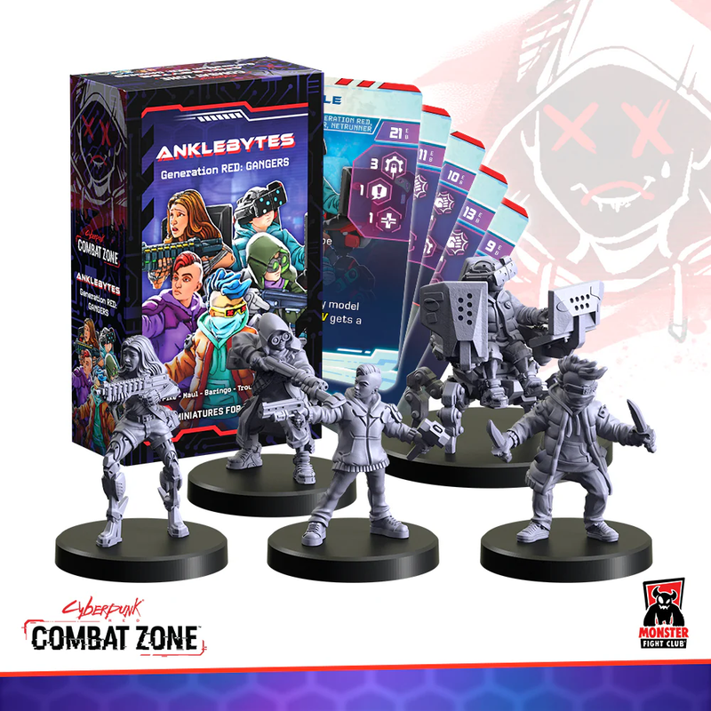 Combat Zone: Anklebytes (Gen RED Gangers) (Cyberpunk)