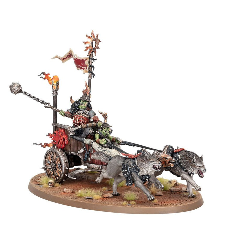 Warhammer AoS - Gloomspite Gitz: Snarlboss on War-Wheela