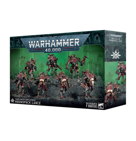 [Warhammer 40,000] Chaos Knights Battleforce: Houndpack Lance