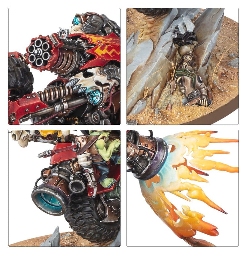 [Warhammer 40,000] Orks: Wazdakka Gutsmek