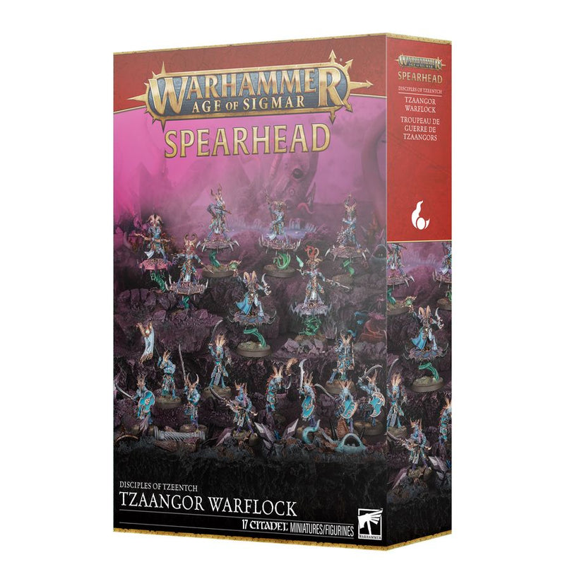 [Age of Sigmar] Spearhead: Disciples of Tzeentch – Tzaangor Warflock