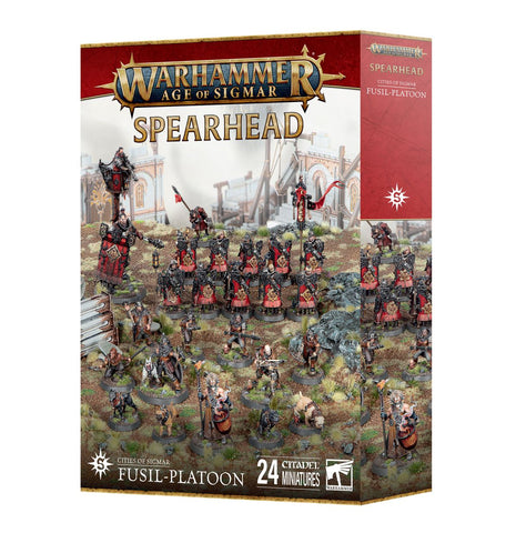 Warhammer AoS - Spearhead: Cities of Sigmar – Fusil-Platoon