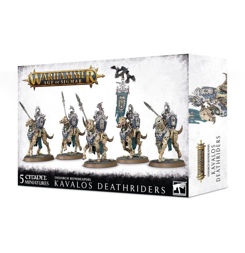[Age of Sigmar] Ossiarch Bonereapers: Kavalos Deathriders