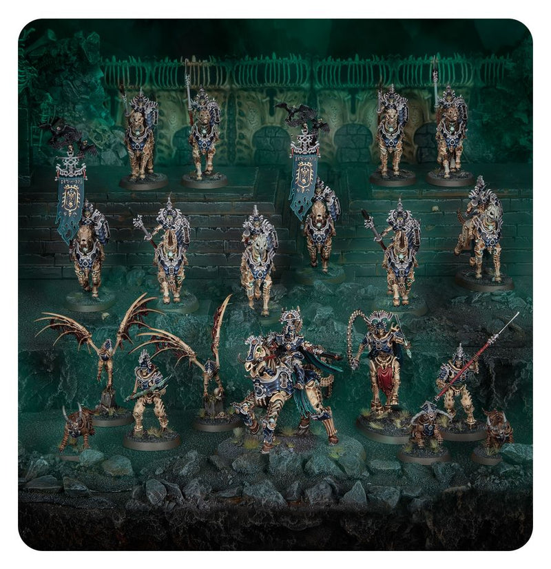 [Age of Sigmar] Spearhead: Ossiarch Bonereapers – Kavalos Vanguard