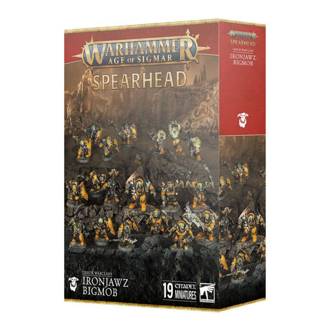 [AoS] Spearhead: Orruk Warclans – Ironjawz Bigmob