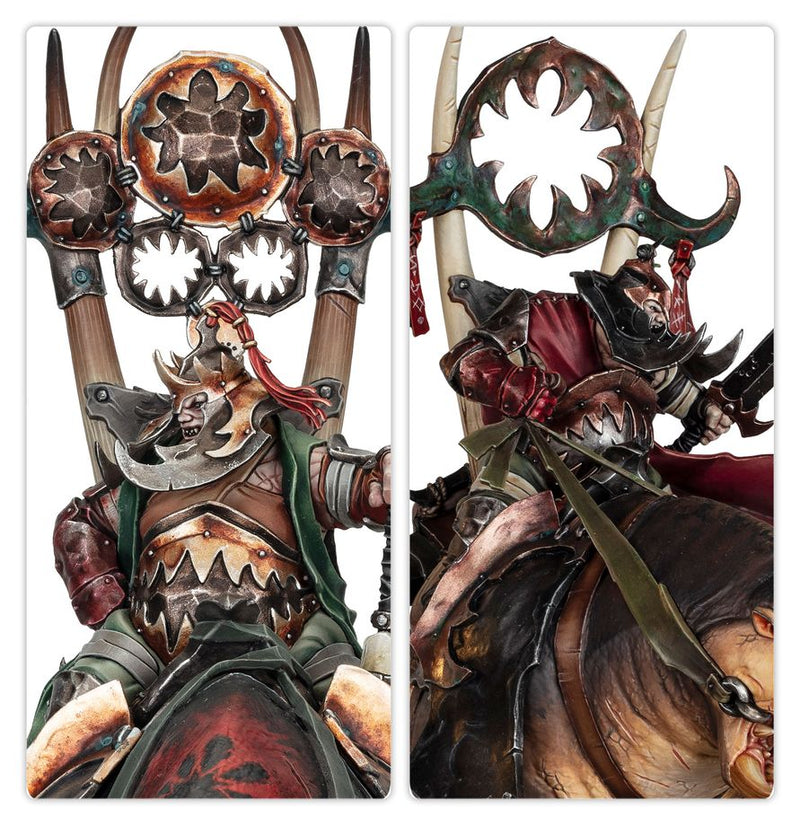 [Age of Sigmar] Ogor Mawtribes: Morga the Mighty – Overtyrant / Tyrant on Glutthorn