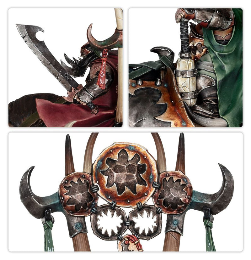 [Age of Sigmar] Ogor Mawtribes: Morga the Mighty – Overtyrant / Tyrant on Glutthorn